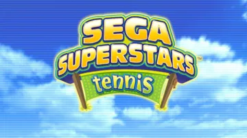 Sega Superstars Tennis screen shot title